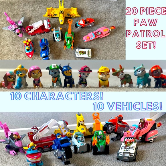Paw Patrol Toys Paw Patrol 2pc Toy Bundle 0 Action Figures 10